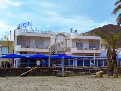 Hotel Donde Caparros Carboneras Bagian luar foto
